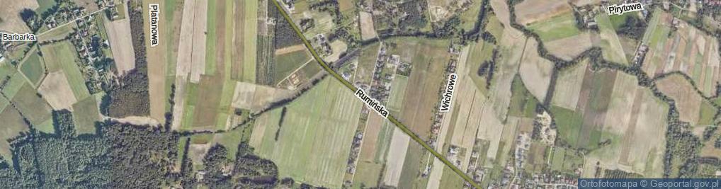 Zdjęcie satelitarne Rumińska ul.